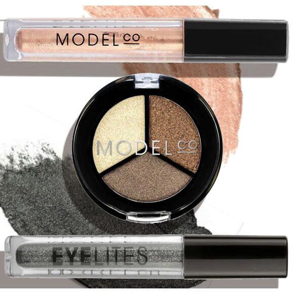 NIB Cream & Powder Eyeshadow Bundle - Model Co. - Picture 1 of 11